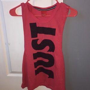 Nike just do it workout tank